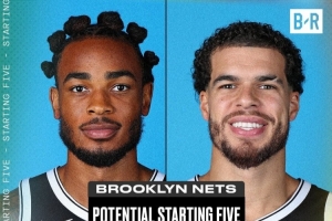 B/R预测篮网潜在首发：小波特+托马斯+曼恩+海史密斯+克拉克斯顿