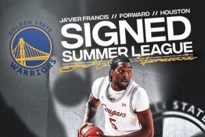 队记：勇士和前锋贾维尔-弗朗西斯签下Exhibit 10训练营合同