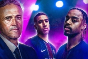 火星撞地球！巴黎官推晒海报：巴塞罗那的欧冠之夜！