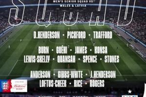 英格兰名单:拉什福德、奇克在列,贝林厄姆、福登、格拉利什落选 英格兰名单:拉什福德、奇克在列,贝林厄姆、福登、格拉利什落选