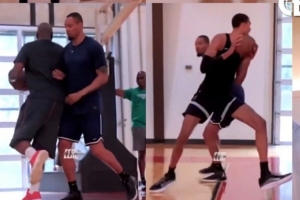 梦幻脚步!大梦奥拉朱旺指导文班录像曝光 各种脚步训练 梦幻脚步!大梦奥拉朱旺指导文班录像曝光 各种脚步训练