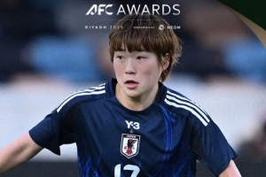 官方：滨野舞香当选亚足联年度亚洲最佳海外女足球员