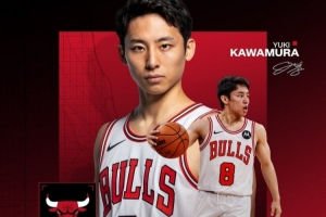 健康问题！公牛官方：球队裁掉了双向合同后卫河村勇辉