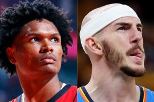 太惨烈！雷火揭幕战卡鲁索遭遇脑震荡&阿门小腿抽筋提前退赛