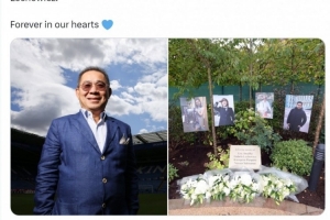 维猜去世七周年🙏莱斯特城社媒发文缅怀：永远在我们心中