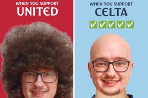 豪取5连胜！塞尔塔官推赛后玩梗曼联：当你支持曼联/塞尔塔后...