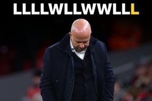 😭谁都打不过！利物浦3连败+3场丢10球，各赛事12场比赛狂输9场