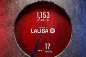 马竞本赛季西甲仅落后17分钟，西甲球队同期落后时间最短