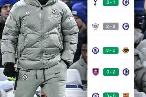 ESPN：切尔西在11月还没输过一场比赛