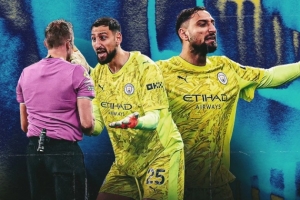 成为英超首位5黄停赛门将？曼晚：多纳鲁马未来六场要避免再染黄