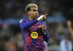 18岁146天！亚马尔成为西甲历史打进20球最年轻球员