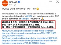 悲催！超强外援赛季提前报销