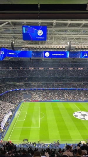 特别待遇🤣现场播报瓜迪奥拉名字时，伯纳乌观众嘘声漫天