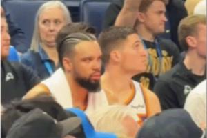 太真实了！网友昨日聚焦太阳替补席 雷霆飙进3分狄龙一脸生无可恋