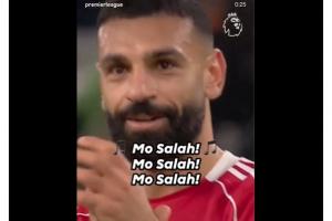 会是告别吗？萨拉赫社媒晒视频，赛后在安菲尔德与球迷温馨互动