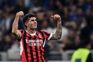 普利西奇在2025年意甲打进13球，打破职业生涯自然年联赛进球纪录