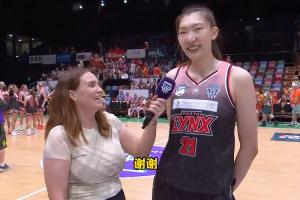 韩旭谈28分13板4帽率队击败领头羊：身体对抗很强 对我很有帮助