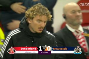 不走运！沃尔特马德乌龙+纽卡0-1输掉德比，赛后双手插兜黯然神伤