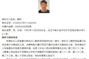 有前科！戴琳2023已是“老赖”：欠28万拒不执行，法院发悬赏公告