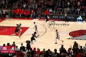 这也加时？开拓者连续罚球不中+失误疯狂下饭 德罗赞底角三分绝平