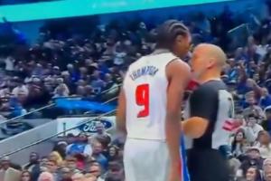 裁判谈驱逐奥萨尔：他粗暴地接近裁判并发生了身体接触