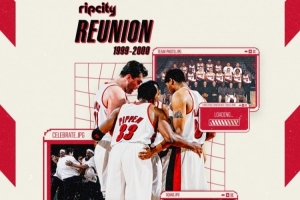 开拓者23日将邀请99-00赛季成员到场！怒吼天尊、萨博尼斯在列