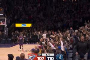 关键时刻一攻两防制胜！爱德华兹先帽SGA一个 最后回合又面断SGA