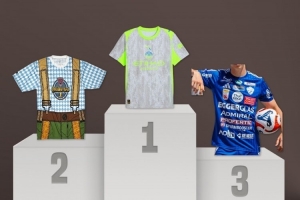 足球装备网站投票，最终曼城本赛季第三球衣被评为2025年最差球衣