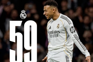 追平C罗59球纪录！科贝：姆巴佩对皇马进攻的影响力更胜一筹