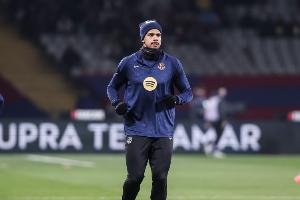 罗马诺：阿劳霍今日恢复合练，他在公开训练中对球迷表示感谢