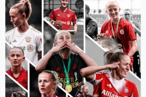 官方：拜仁慕尼黑女足28岁中锋莉亚·许勒尔转会曼联女足