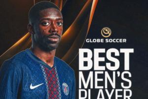 再添一奖！官方：登贝莱获得2025年环足奖最佳球员奖