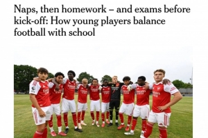 兼顾学业！TA：英超的青训学院日益重视年轻球员的学业与全面发展