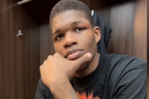 科沃德：感谢杨瀚森让中国球迷关注我 他会是高水平的球员