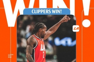 谁反对？快船发布赢球海报：莱昂纳德无悬念当选封面人物