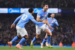 本赛季英超创造重大机会榜：曼城52次居首，车军枪分列前四