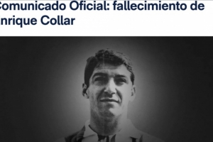 皇马官方缅怀马竞传奇科拉尔离世：他是西班牙足坛最伟大传奇之一