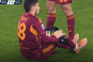 意天空：苏莱在本轮意甲因右膝受伤被换下，之后将接受进一步检查