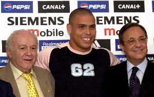 大罗：皇马负债3亿欧 然后弗洛伦蒂诺投资巨星永远改变了足球产业