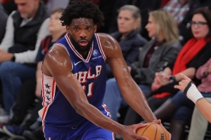 吃老本！恩比德仅出战13场获得10万+票 排在东部第十七