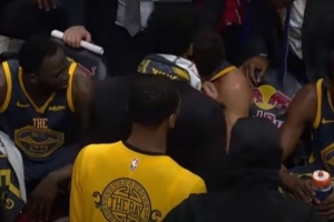 KD回顾与追梦吵架事件：毫无征兆 我问他要球他不给&然后失误了