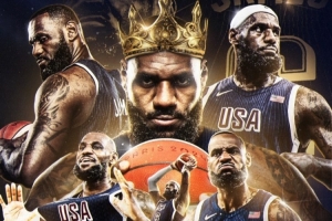 FIBA官方：国王迎来41岁生日 祝独一无二的詹姆斯生日快乐👑