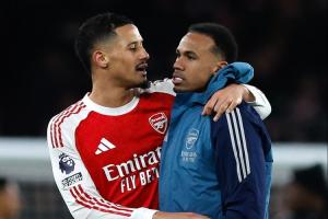 枪手真核😉萨利巴+加布身价1.6亿搭档表现完美，只花6000万引进