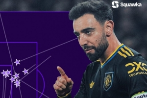 核心！B费2025进攻三区传球、创造机会、直塞、助攻均为英超最多