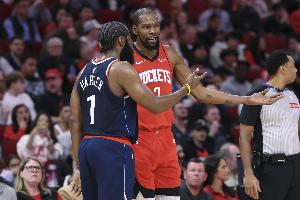 本赛季首节总得分：布伦森第1 哈登第2 东契奇第4 杜兰特第6