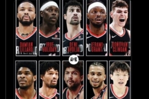 开拓者自媒体给全队2025年表现评级：杨瀚森F-克林根B+斯普利特F