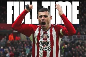 一视同仁！升班马桑德兰本赛季主场不败，战平阿森纳曼城维拉