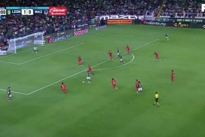 脚法+意识依然是顶级！J罗在墨超联赛上演精彩助攻 全场录像